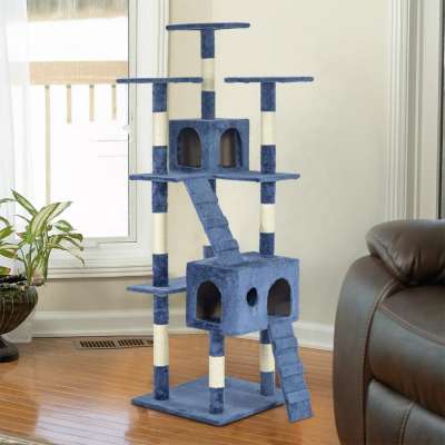 Wholesales 73" Large Climbing Sisal Cat Scratch Hot Sale cat tree tower condo